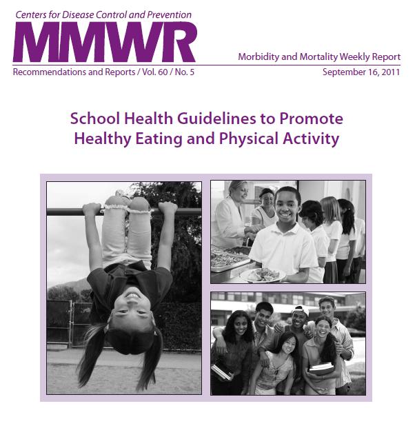 School health guidelines to promote healthy eating and physical activity (2011) Il Center for Desease Control and Prevention s (Cdc) statunitense ha sintetizzato le ricerche