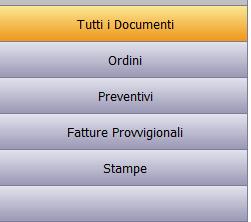 Utilizzando gli appositi tasti si potrà visualizzare solo un tipo di documento.