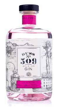 Gin Buss 509 Pink Grapefruit è caratterizzato da intense note agrumate, questo gin della linea Buss n 509 viene distillato con botanici di prima qualità tra cui tra cui coriandolo, ginepro,