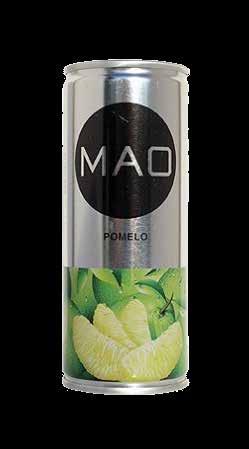 NOVITÁ MAO FRUIT JUICE Un attenta selezione dei migliori succhi di frutta prodotti dalla Mao.