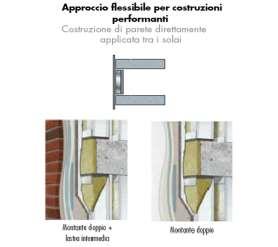 giunto di dilatazione Isolante Lastre Knauf GKB sp 12,5 + 12,5 mm con b.v.