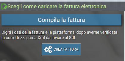 3. SELEZIONARE COMPILA LA FATTURA 4.