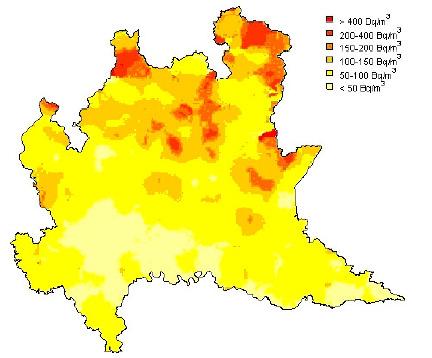 Rischio di esposizione al Gas Radon - Misure delle concentrazioni in sito L ARPA