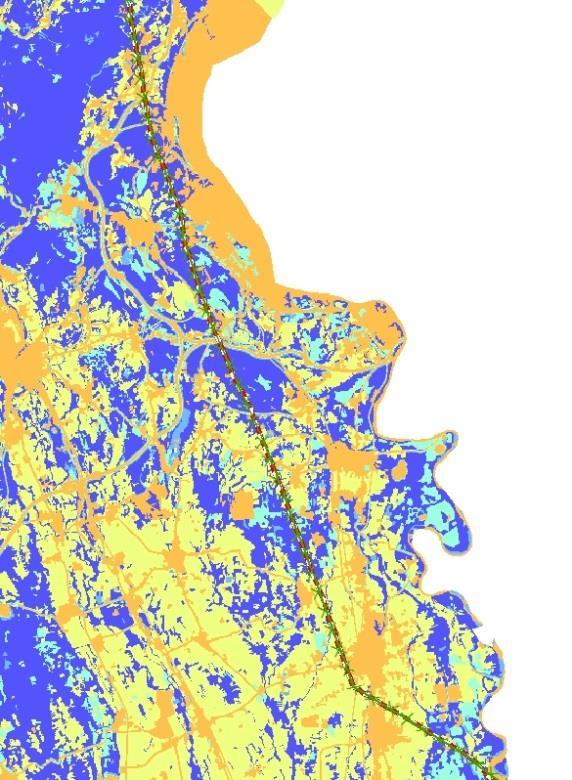 Pag. 122 di Le reti ecologiche consentono il mantenimento della biodiversità anche in un territorio moderatamente frammentato, ovvero trasformato dalla presenza di attività antropiche.