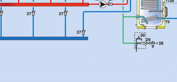 occorra integrare il kit valvola a 3 vie esterna (opzione a pagamento - collo HE 26) all interno della