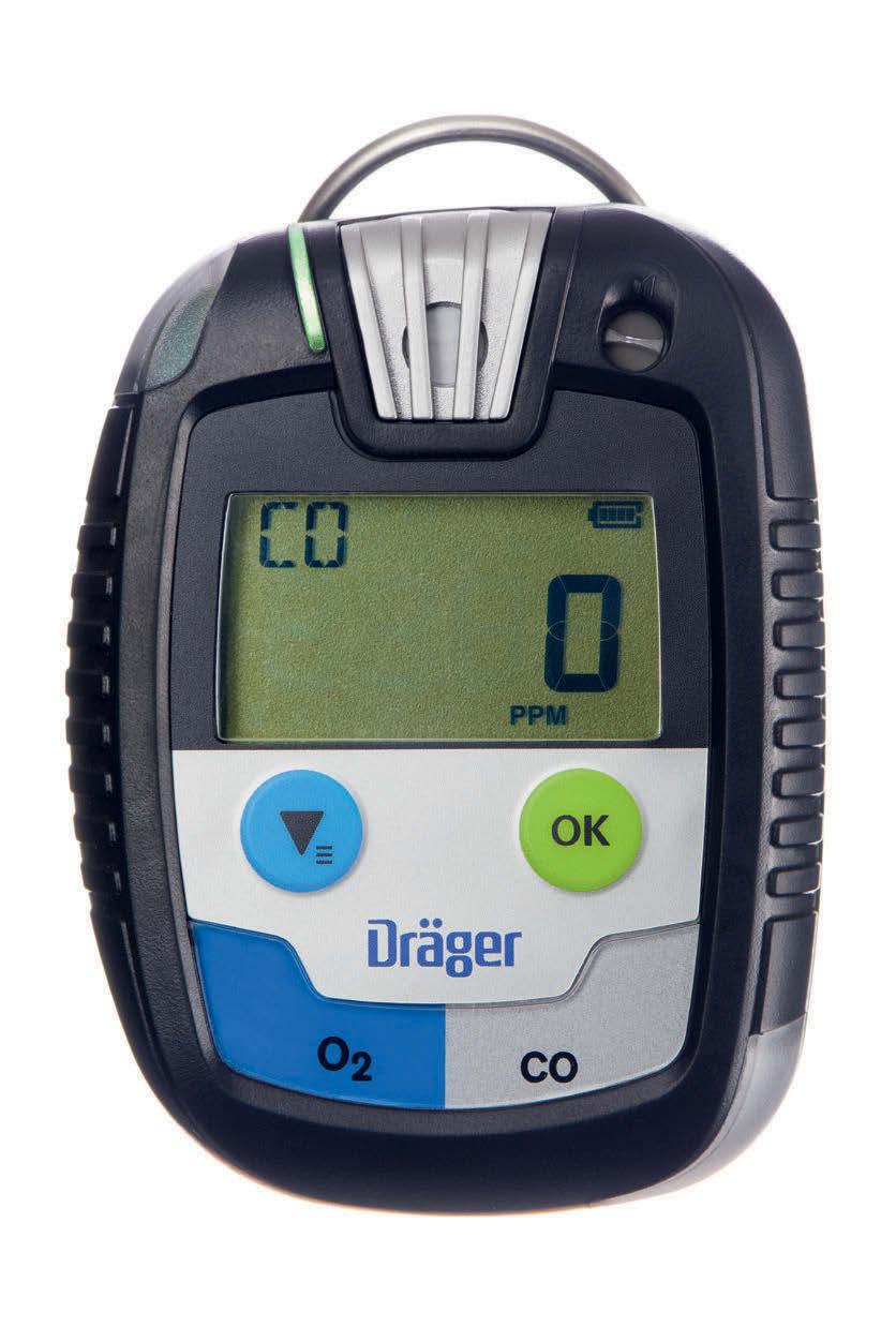 Dräger Pac 8500 Dispositivo di rilevazione monogas Il rilevatore monogas Dräger Pac 8500 è uno strumento affidabile e preciso anche nelle condizioni più difficili.