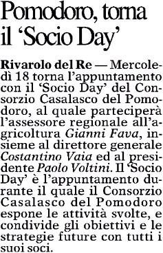 Tiratura 10/2014: 21.692 Diffusione 11/2014: 17.