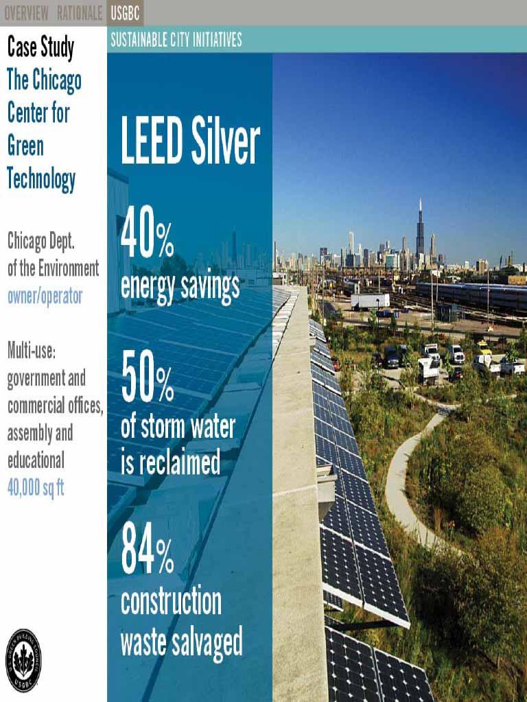 LEED Leadership in Energy and Environmental Design CASO STUDIO LEED Silver (edificio 4000 mq Centro