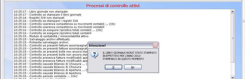 : Questa operazione è obbligatoria in quanto una volta terminato il passaggio anno NON sarà possibile eseguirla perché i movimenti non saranno più in linea.