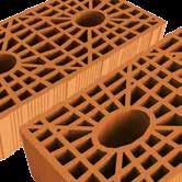 VANTAGGI Taurus è il nuovo blocco per muratura armata, microporizzato con farina di legno vergine, modulare, progettato e brevettato con la nuova geometria a setti radiali per assorbire al meglio le