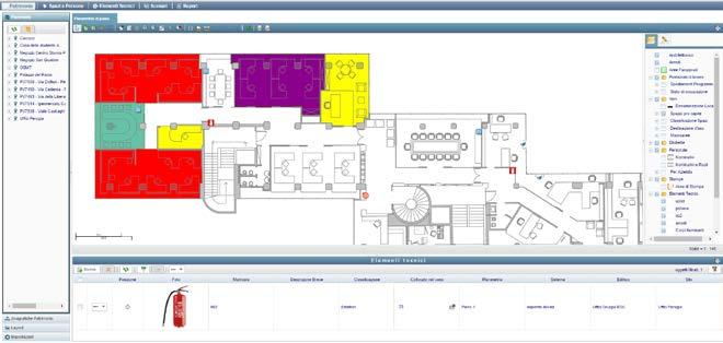AEC Explorer Modulo applicativo per la localizzazione, classificazione, raccolta dati e gestione di oggetti posizionati su planimetrie o layout industriali.