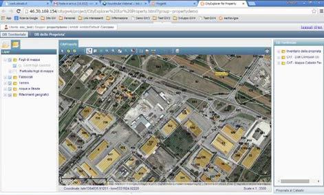 City Explorer Modulo applicativo per l integrazione e la consultazione delle banche dati territoriali (Catasto, PRG, Cartografie, ecc ) ad uso delle P.A.L.