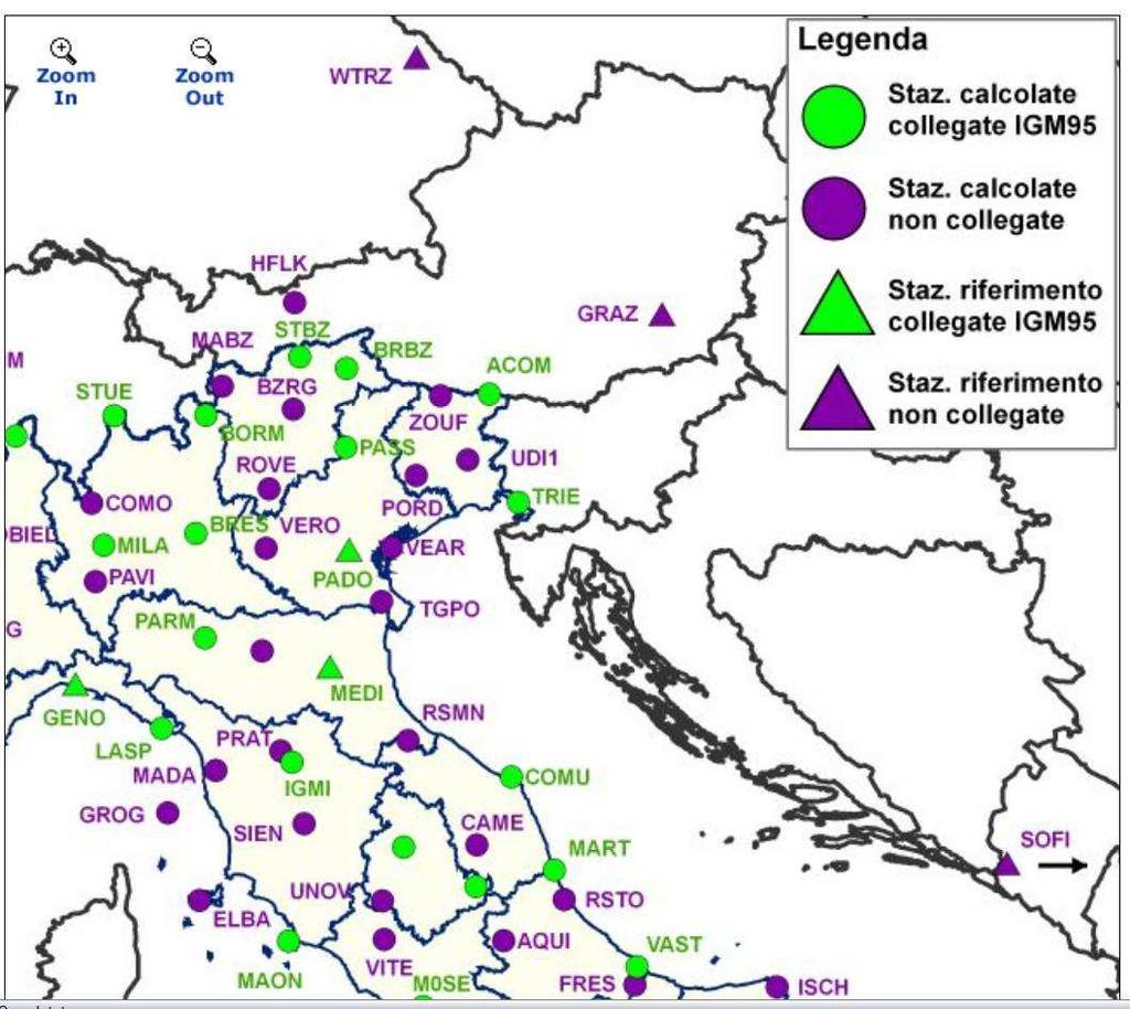 Integrazione con la Rete Dinamica Nazionale ACOM, ZOUF, UDI1 e