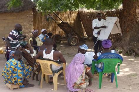 3. RAFFORZAMENTO DELLE CAPACITA AGRICOLE Caritas Kaolack Formazioni agricole nei