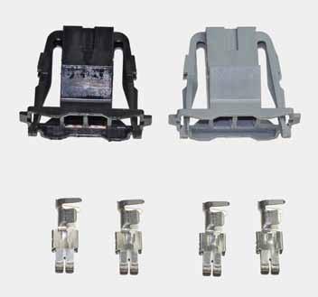 0,5-0,75 mm2 Connettori resistenza Grande Punto-Bravo Per resistenze gruppo FIAT ultime vetture Contenuto 17002652 Kit conn.res.risc.