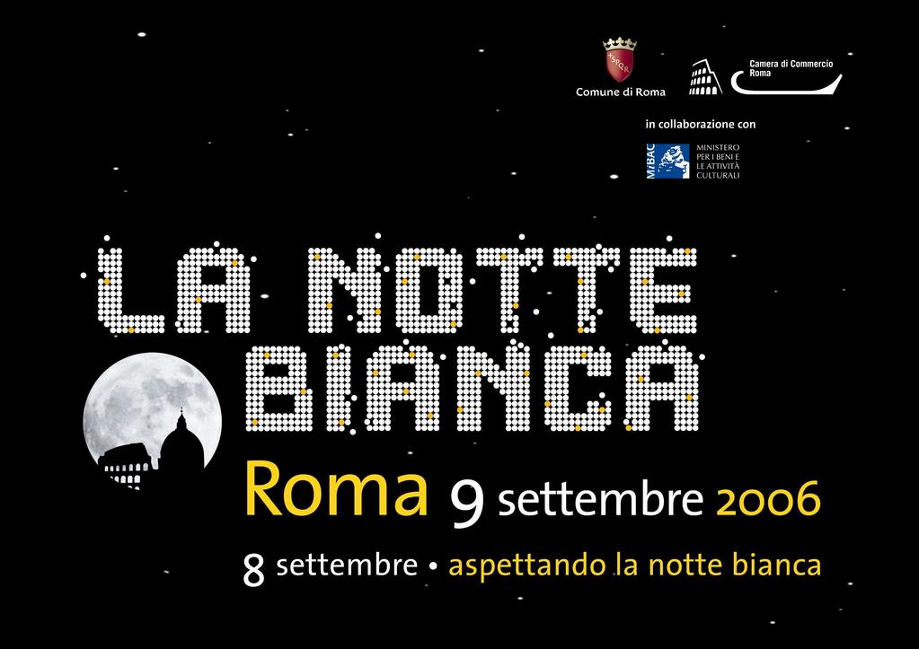 Notte Bianca del 9 e dell anteprima Aspettando di domani, venerdì 8 settembre, si aggiunge un programma di deviazioni dei principali collegamenti di bus, il cui percorso è interessato dagli eventi.