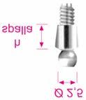 IMPLANTOLOGIA PRIMA IMPLANT TRASMUCOSO 955 MONCONI O-RING Ø SFERA 2,5 Linea STD PLUS Linea WN h spalla codice codice 0,0 001 2636 303 2083 1,0 001 2637 303 2084 2,0 001 2638 303 2085 conf. 1 pz.