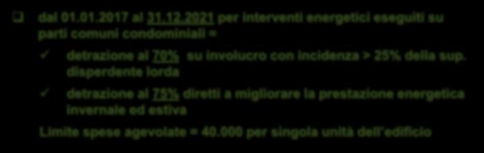 000 per singola unità dell edificio Cessione del credito: possibile per tutti i condomini (non solo gli incapienti) e nei confronti sia delle imprese esecutrici degli