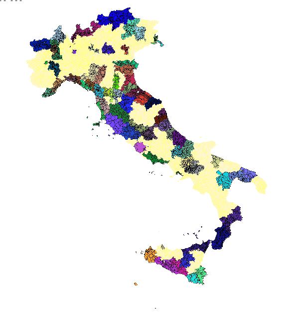 Riorganizzazione della distribuzione di gas naturale Geografia degli ambiti territoriali minimi Regione Numero Ambiti territoriali minimi* Numero operatori 2009** Clienti 2009 (migliaia)** Comuni