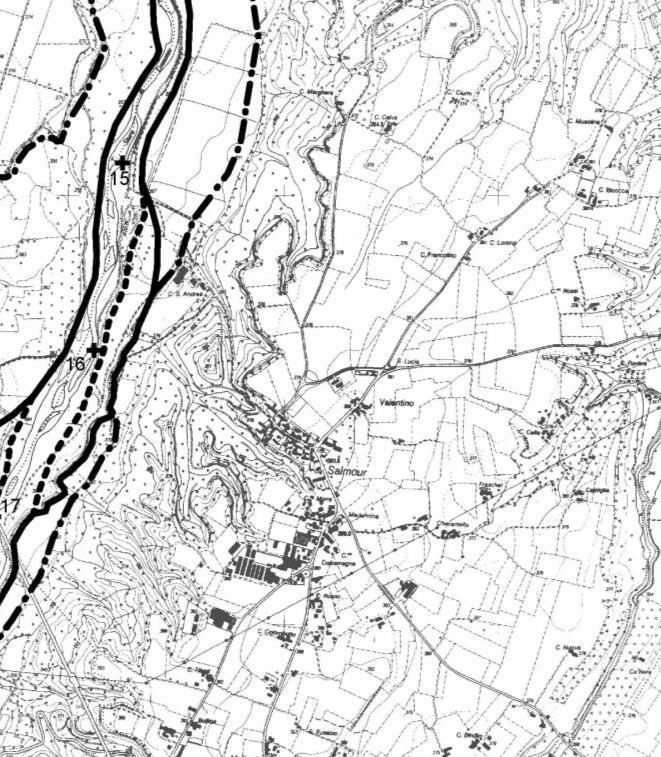 1.1 Lineamenti geomorfologici I caratteri morfologici generali, del settore centro - meridionale della Pianura Padana occidentale, sono riconducibili a quelli di una pianura alluvionale definita da