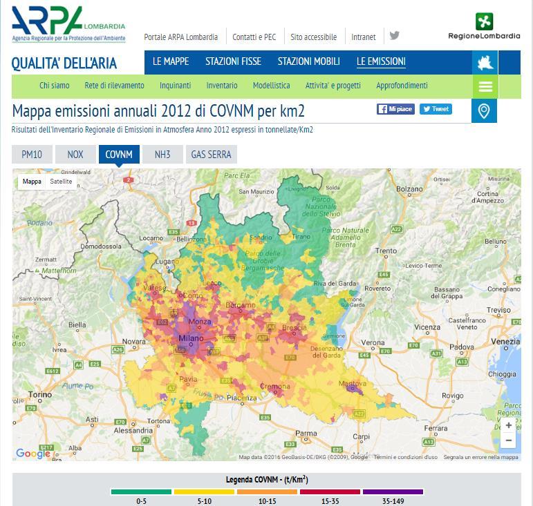 Fornire ai sistemi modellistici dati alla