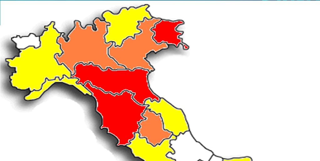 CENTRALIZZAZIONE/TERZIARIZZAZIONE IN ITALIA Lombardia 1 centralizzazione; 3 terziarizzazioni Piemonte 2 esternalizzazioni Liguria 1 esternalizzazione Gestioni che riguardano la