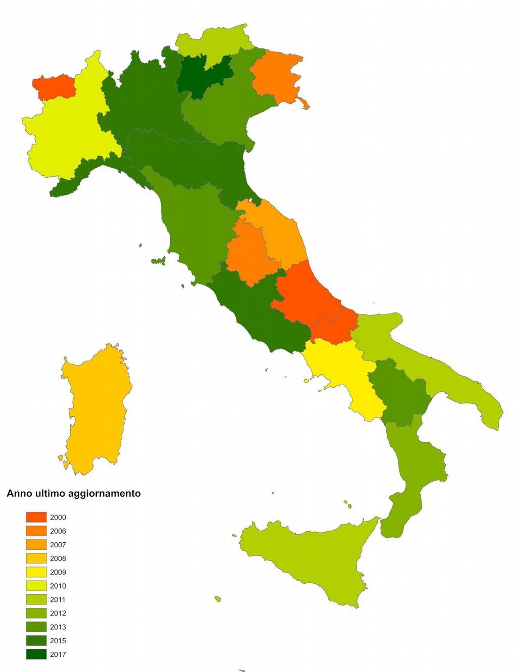 Uso del suolo Banche dati e