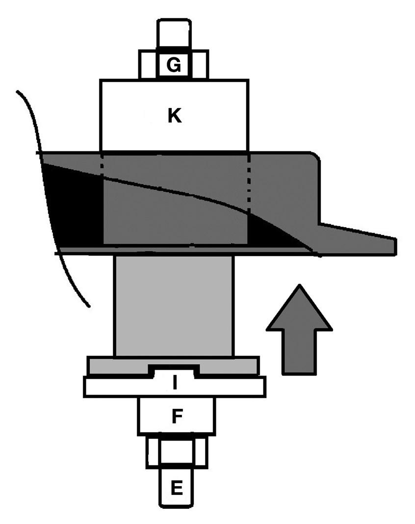 Istruzioni per l uso - Inserimento Per l inserimento posizionare l attrezzo come mostrato in Fig. 7.