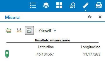 11b: finestra misura lunghezza -misurazione delle