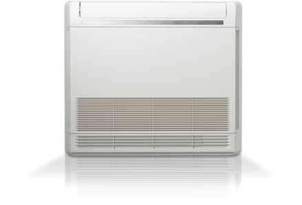 DOPPIA VENTILAZIONE Il modello Console immette nell ambiente aria fredda dalla griglia