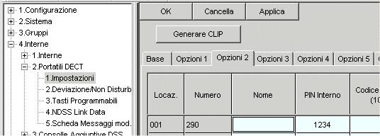 Utenti Gruppi: inserire l interno appena creato come primo utente del gruppo ICD IMPORTANTE!