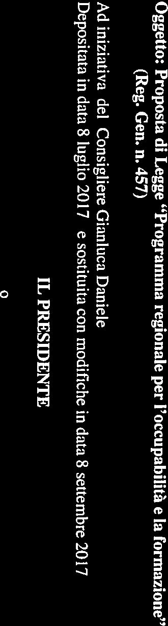 Classifica: LLILUJLiiIU Al Signr Presidente della Giunta Reginale della Campania Via S.