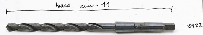 PUNTE ELICOIDALI CODOLO CONICO / TAPER SHANK TWIST DRILL BITS ART. 01.59 PUNTE ELICOIDALI CODOLO CONICO DIN 345 TAPER SHANK TWIST DRILL BITS DIN 345 HSCo esecuzione molata DIN 345. Serie corta.