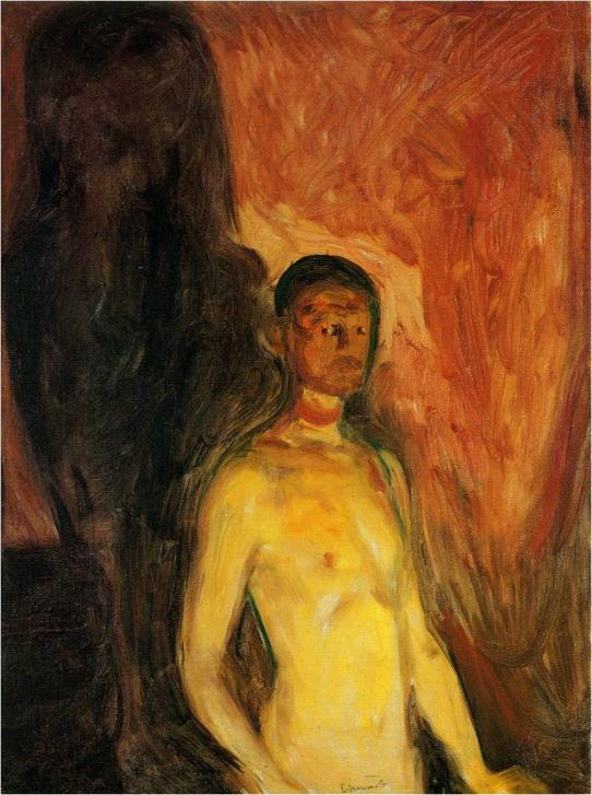 DIPENDENZE E NARCISISMO MALIGNO COME DIFESA DALL ALTRO Munch, Autoritratto all'inferno, 1903 La condotta additiva è una ricerca di svincolo dalla dipendenza affettiva da oggetti esterni, pur se