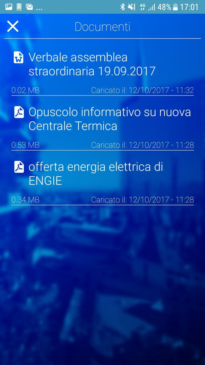 Accedere ai documenti condominiali