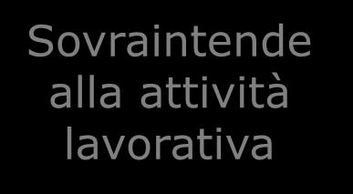 dei poteri gerarchici e funzionali adeguati all incarico conferito Sovraintende alla