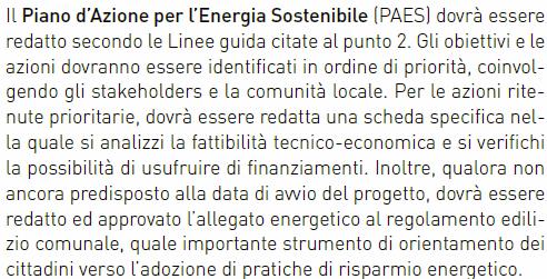 ENERGETICA NEI COMUNI PICCOLI E MEDI Ottobre 2011 A21Laghi finanziata per un importo totale