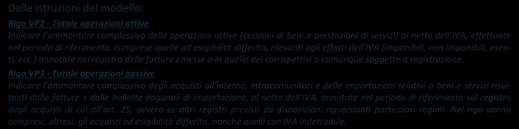 generare nuovamente quella trimestrale partendo dai dati corretti.