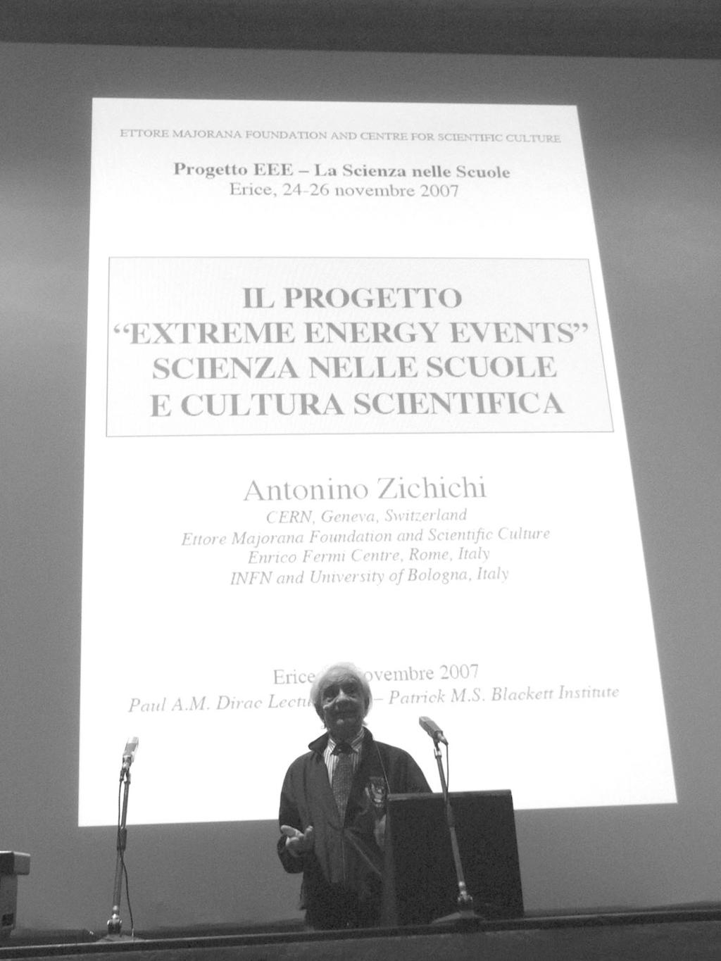 Franco Luigi Fabbri 123 PROGETTO EEE: LA SCIENZA CHE COMUNICA Prof.