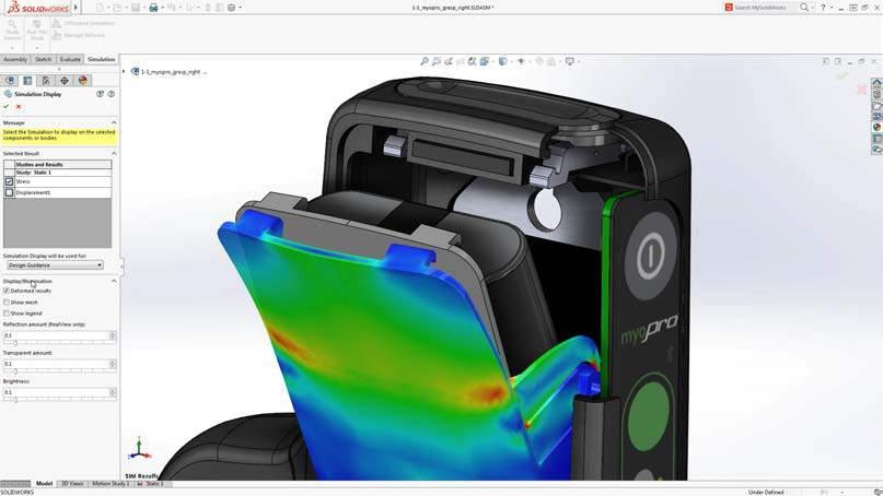 MODULO: FEM con SolidWorks Simulation (analisi statica) (16 ore) Introduzione al metodo degli elementi finiti (FEM), assunzioni e limitazioni di un FEM Opzioni di SolidWorks Simulation;