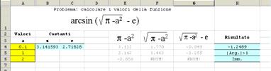 Informatica 38 Radice quadrata 1) definire le variabili 2) definire le costanti 3) controllare il