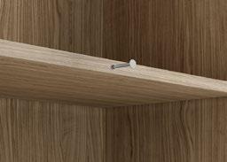 Pomolo estraibile incassato nel ripiano, Pull-out knob recessed