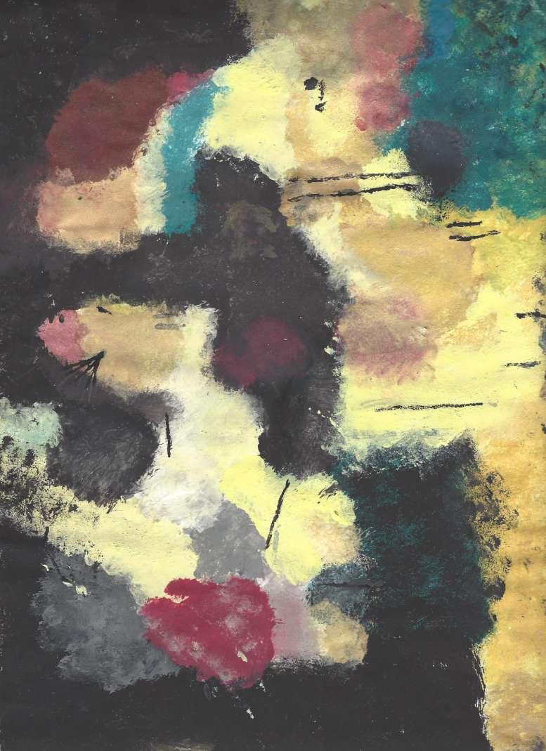 Verso la metà degli anni '50 la pittura nata dall'esperienza americana di Pollock influenzò la produzione di molti artisti