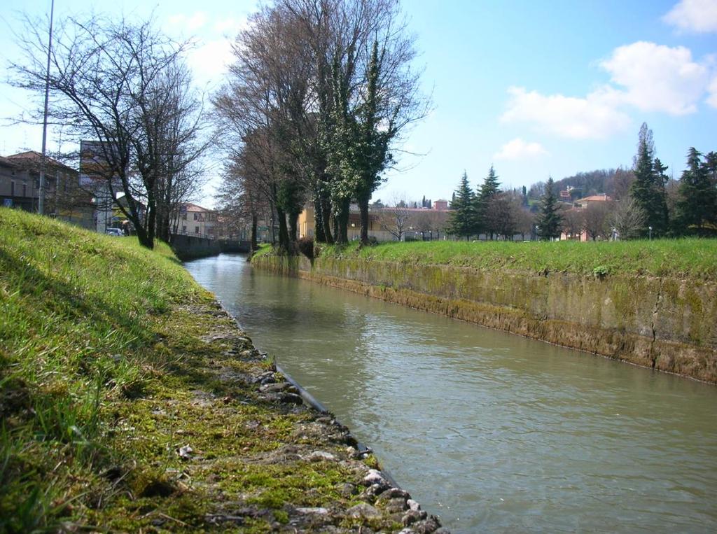 L acqua per il lavoro: il canale Serio a Torre Boldone.