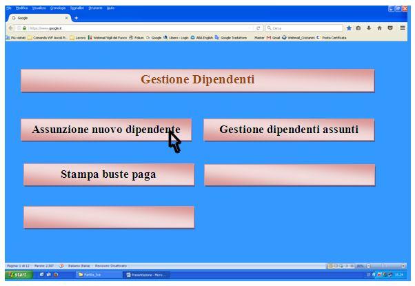 8) Assunzione dipendenti Anche l assunzione di un dipendente dovrebbe seguire la stessa logica.