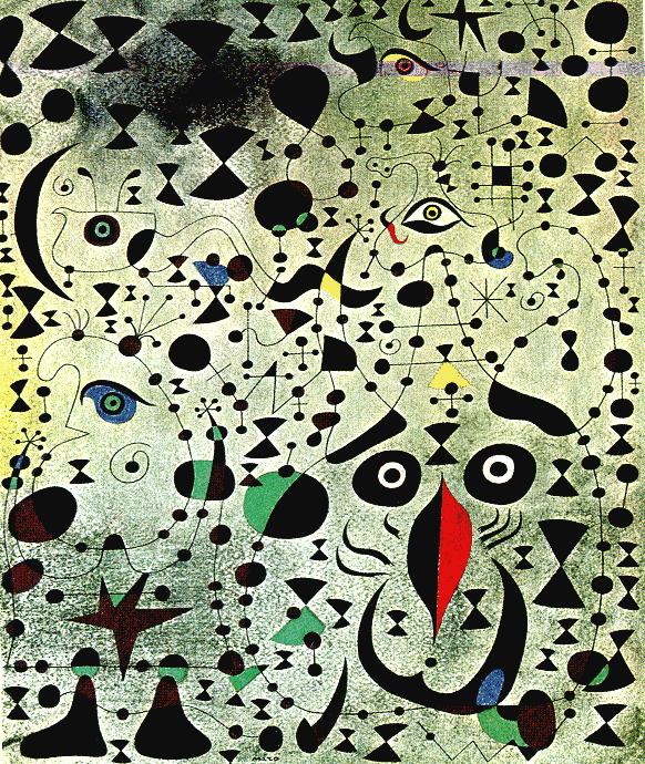 E ora veniamo agli enigmi Juan Miró (1893-1988) Il bel volatile