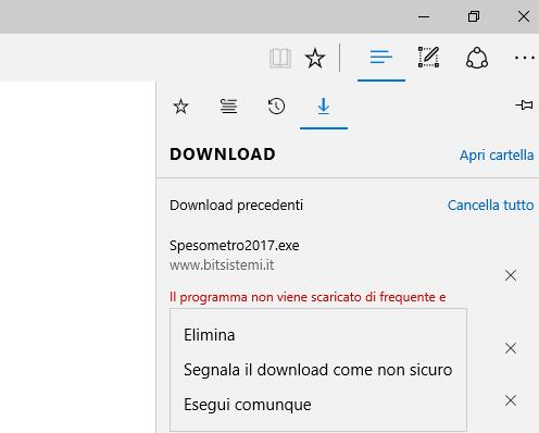 1.d) Chi utilizza Edge (Windows 10) avrà le