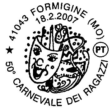 051/4168482) 123/AD N. 106 RICHIEDENTE: Circolo Filatelico Numismatico Formiginese SEDE DEL SERVIZIO: Locali ex URP Porticato Sala Loggia P.