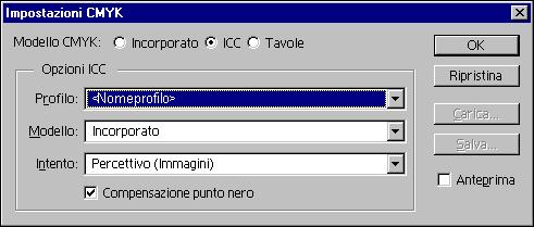 1-38 Installazione del software utente su computer Windows Caricamento del profilo ICC della stampante Il profilo ICC definisce uno spazio colore di destinazione per la stampa sull unità stampante.