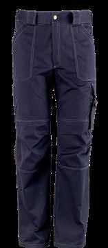 cod. V26 size: S-M-L-XL-XXL Pantalone multitasche Cold foderato vita con elastico nella parte posteriore 2 tasche anteriori e